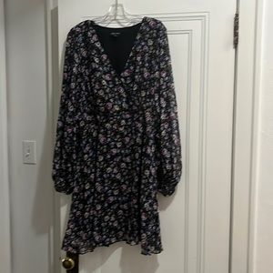 City Chic floral dress size 14.